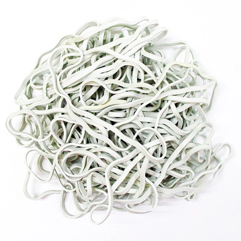 non-yellowing white rubber bands for cold storage