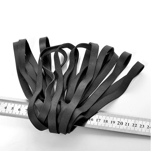 industrial black elastic bands