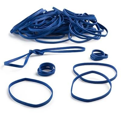 Navy blue rubber bands for postal