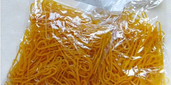 yellow rubber band