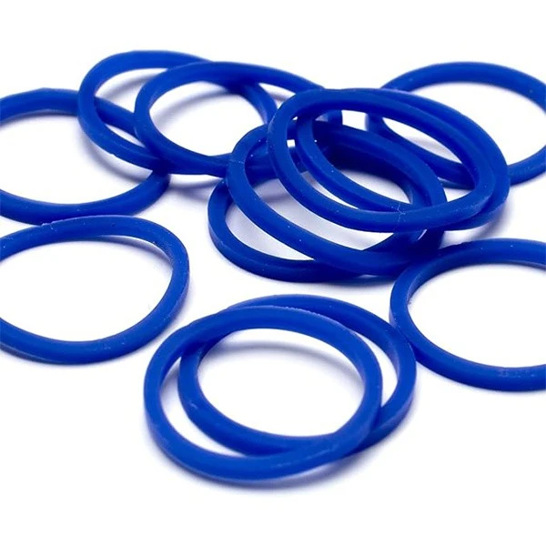 Thick and small blue rubber band