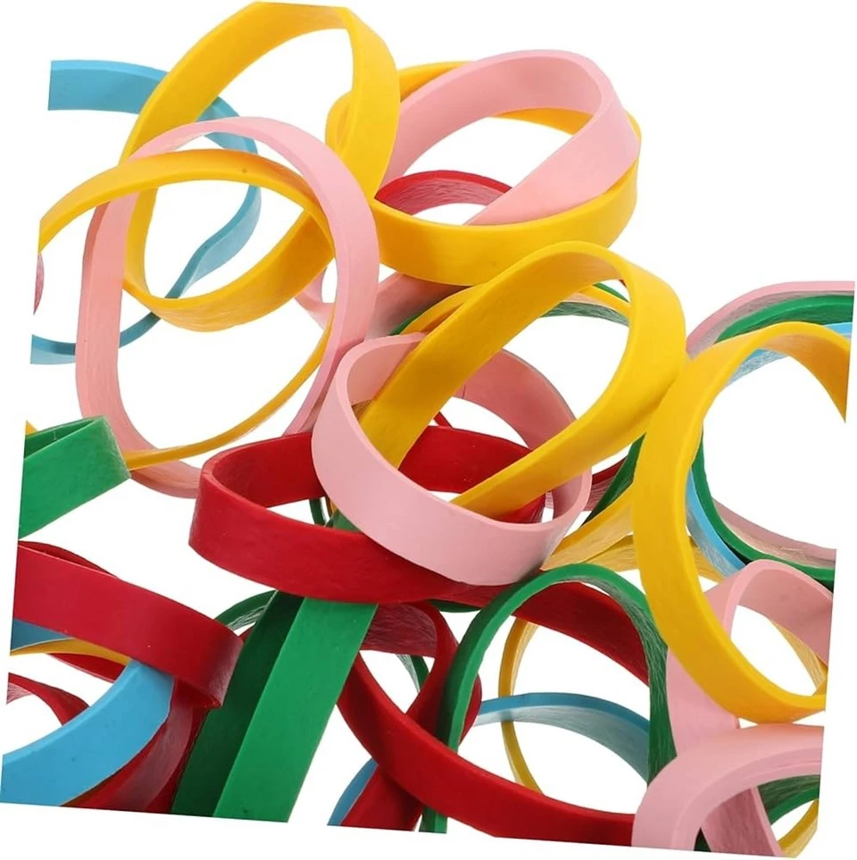Non-toxic thick colorful rubber bands Non-toxic thick colorful rubber bands